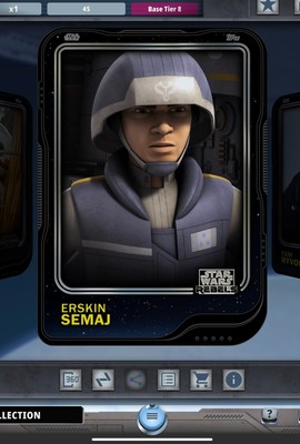 Topps Star Wars Card Trader 2025 Base Series 3 Tier 8 Black ERSKIN SEMAJ 75cc