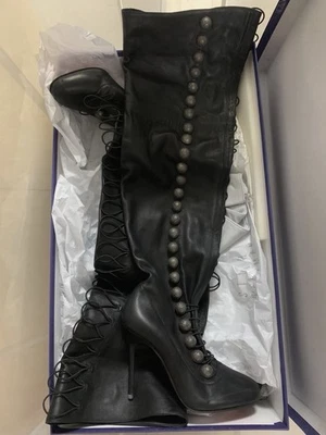 Christian Louboutin 36 Boots Dita Von Teese Alike - Photo 1/4
