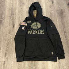 Green Bay Packers Nike NFL Salute To Service Hoodie Size Men  s Large