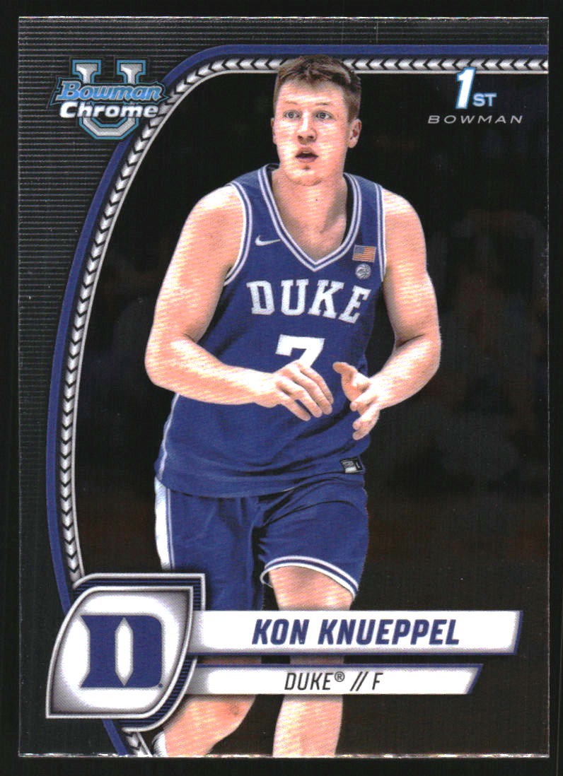 2024-25 Bowman Chrome University #48 Kon Knueppel Rookie Card RC
