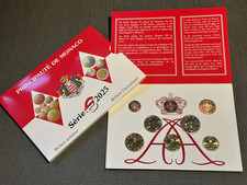 Coin Set Monaco - 2025 - Uncirculated in Official Folder - Rare