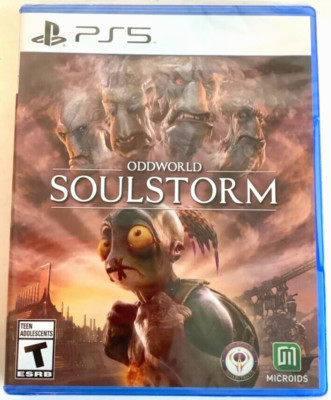 NEW Oddworld: Soulstorm Playstation 5 PS5 Standard Edition Video Game Odd World