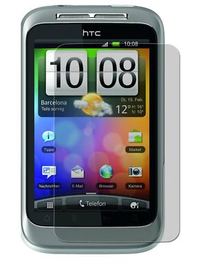 HTC Wildfire E - (4 Stück) Panzerfolie - Bruchschutzfolie - Premium Folie