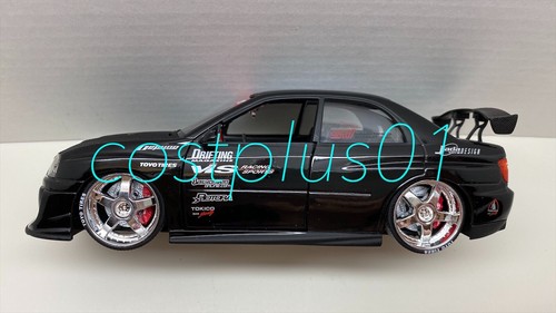 JADA IMPORT RACER SUBARU IMPREZA WRX STI 1:24 BLACK - Picture 10 of 12