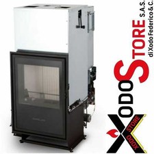 Termocamino pellet legna 28 34 kW GIROLAMI TI - Invia mail per sconto