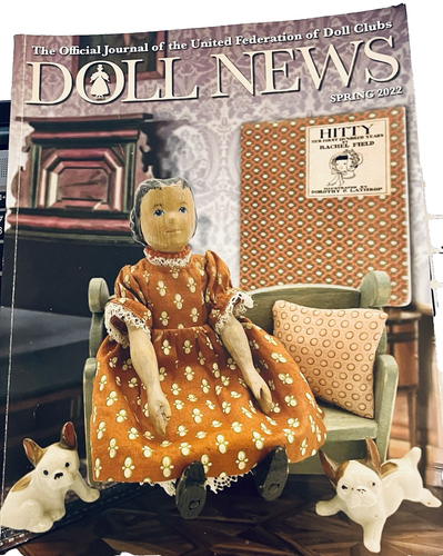 Doll News Magazin UFDC FRÜHLING 2022 Hitty American Girls Puppen & ihre Bücher etc