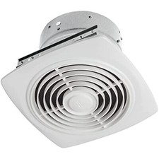 Broan-NuTone 505 Exhaust Fan, White Vertical Discharge Ceiling Ventilation Fan,