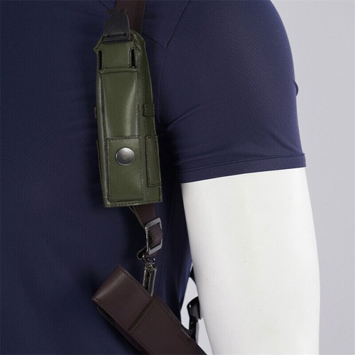 Resident Evil 4 Remake Leon S. Kennedy Chaqueta Abrigo Hombres Juegos con disfraces Disfraz Conjunto - Imagen 39 de 44
