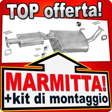 Silenziatore Centrale per FORD MEVERICK 2.7 TD NISSAN TERRANO II 2.7 TDi