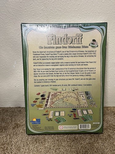 Findorff City Building Multiplayer Strategy Board Game Rio Grande Gift Brand New - Picture 3 of 4