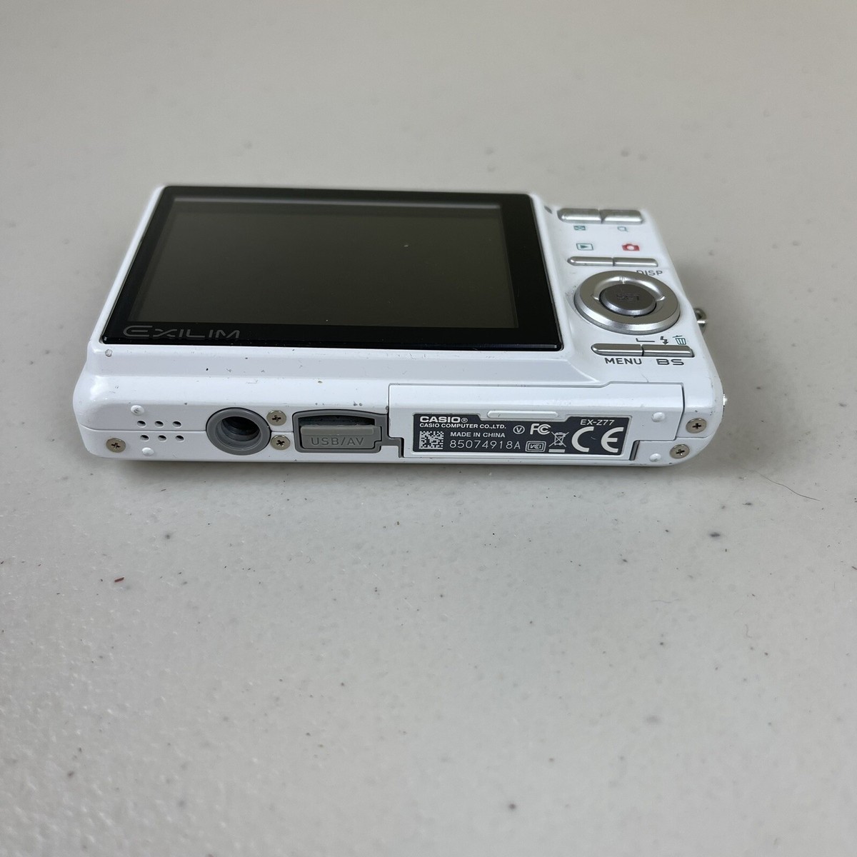 Casio Exilim Zoom White Ex-Z77 For Parts Not Working | eBay