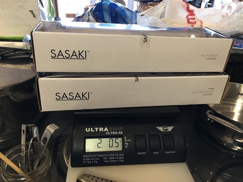 NUOVO SET 3 SERVIZIO PASTA E INSALATA SASAKI spedizione gratuita - Foto 2 di 3