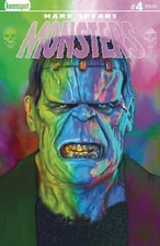 Mark Spears Monsters #4 Cover G Metal Cover Frankenstein