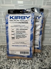 KIRBY VACUUM CLEANER BAGS G4 G5 MICRON MAGIC 197394 15 Total Bags 
