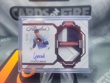 2023 PANINI FLAWLESS CURTIS MEAD DUAL ROOKIE PATCH AUTO RED /20