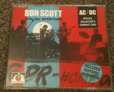 BON SCOTT - With The Spektors (AC/DC / 1992 / 7 tracks / Label: See For Miles)