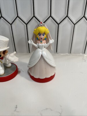 Nintendo Super Mario Odyssey Wedding Amibo 3 Pack (Bowser