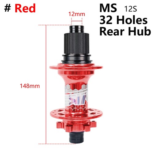 MTB Bicycle 6 Claws 120 Click Hub BOOST 110x12/148x12mm Hub 32H HG XD MS Freehub - Picture 34 of 48