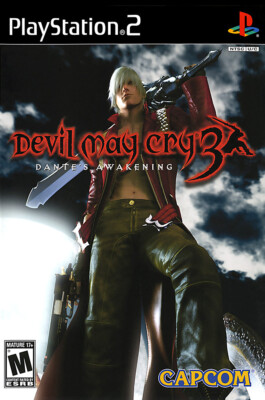 Devil May Cry 3 Dante's Awakening PS2 BOX ART Premium POSTER MADE
