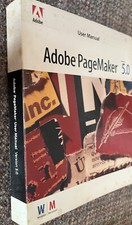 Vintage User manual for Adobe PageMaker 5.0 Version for Windows 1995  Mac 467pg