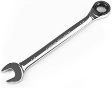 1/4 Inch Ratcheting Combination Wrench SAE, Industrial Grade Gear Spanner with 1