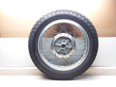 VTG 1970 Suzuki T250-II Hustler Hinterrad & Reifen Assy Akront ANX-B216