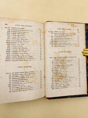 Œuvres d'Horace - Tome I & II - M. Patin - 1866 - Foto 8 di 15