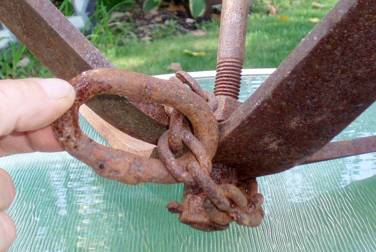 PRIMITIVE ANTIQUE GRAPPLE HOOK SYTLE BOAT SHIP ANCHOR NAUTICAL MARITIME FISHING