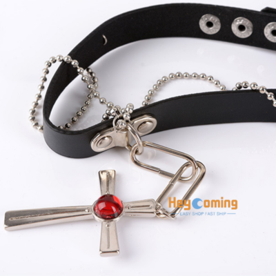 NEW Anime Rosario to Vampire Akashiya Moka Cosplay Choker Cross