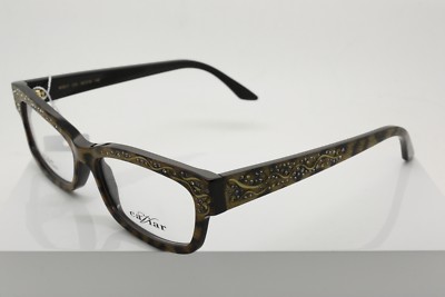 Caviar Jubilee M 3017 (c31) Leopard Lace mode Eyeglasses w Swarovski Crystals - NEW