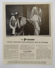 1942 Smash the 7th Column Advertisement Liberty Mutual Insurance Boston, Mass.