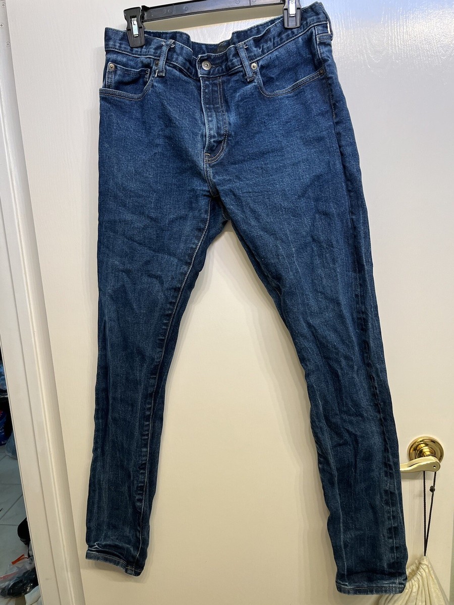 UNIQLO JEANS ULTRA STRETCHY TAPERED SLIM WORK-CASUAL SKINNY JEANS