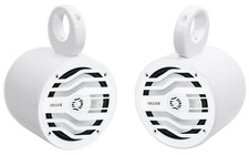2 MB Quart NK2-116W 120w Marine Boat 6.5" Wakeboard Tower Speakers Pods