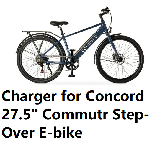 🔥power supply battery Charger for Concord 27.5" Commutr S