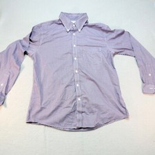 Brooks Brothers Regent Non-Iron Checkered Button Down Shirt Large, preppy, Dress