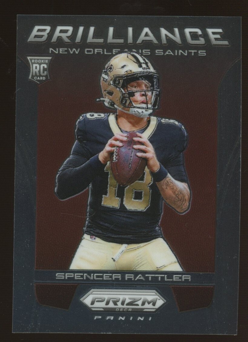 2024 Prizm Deca Brilliance #9 Spencer Rattler Saints RC Rookie