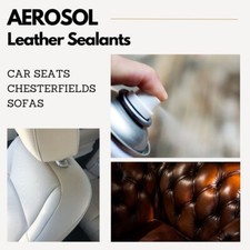Aerosol, Flexible Sealant Lacquer For Leather Furniture - Clear & Colour Options