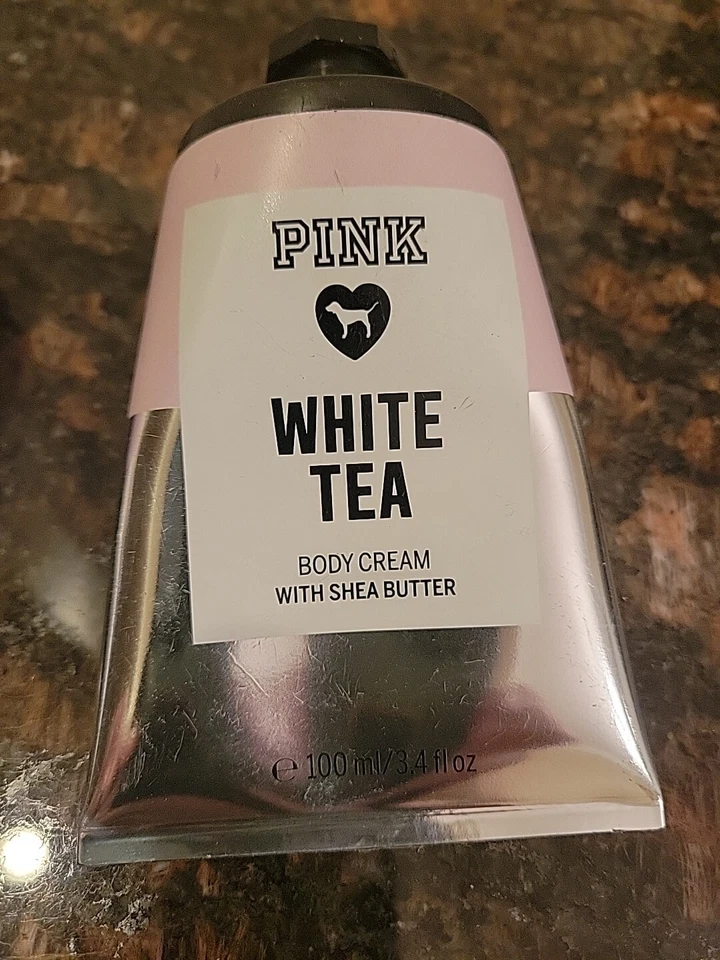 4 (Cuatro) "Té Blanco" de ROSA VS Cremas Corporales con Manteca de Karité, 3.4 fl. oz ea. Foto 2 de 4