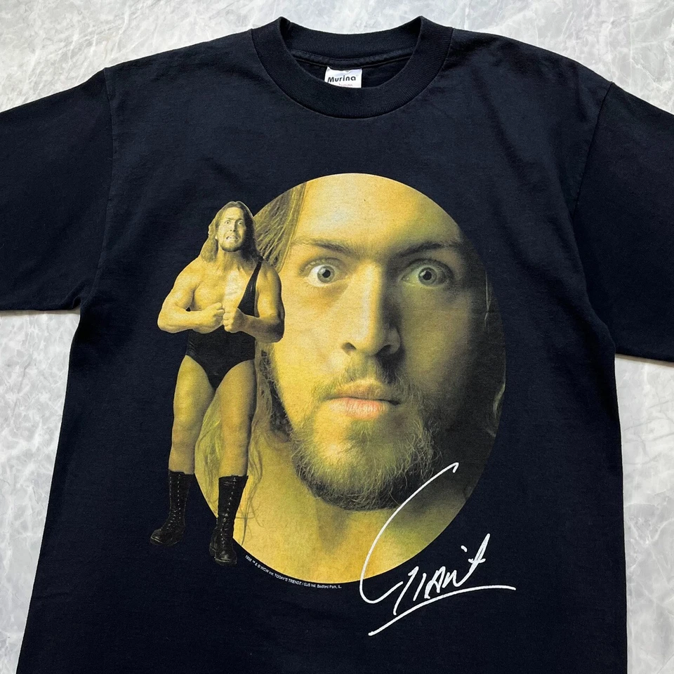 CAMISETA VINTAGE AÑOS 90 WCW NUEVO EL GIGANTE 1998 TALLA M HECHA EN EE. UU. Foto 2 de 4