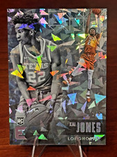 Kai Jones 2021 Panini Chronicles Draft Picks XR Cracked Ice Rookie RC #'d /6