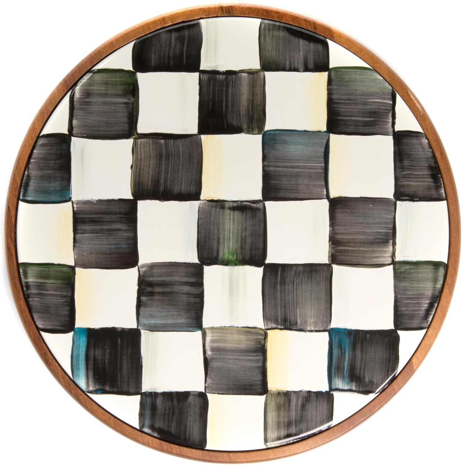 Enamel Trivet, Heat-Resistant Countertop Protector for Hot Pots or Kettles, Larg