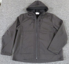 Elements Jacket Womens Xl Black Soft Shell Full Zip Long Sleeve Zip Pockets