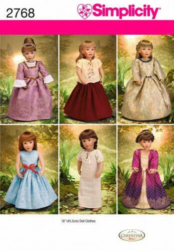 Female Doll Clothing Sewing Patterns