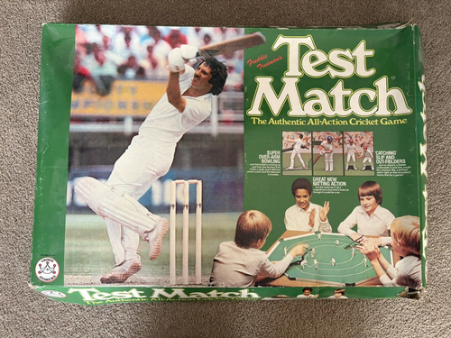 Rare! 4x Vintage 80s TEST MATCH & ONE DAY Cricket Games Freddie Truman WSC ACB - Picture 13 of 24
