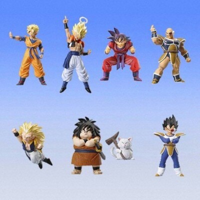 2005 HG 09 Vintage Dragon Ball Z Unopened Set of 7 Gashapon Bandai