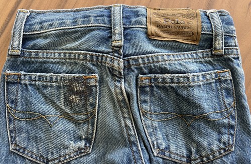 Authentic Polo Ralph Lauren Blue Boys Jeans Sullivan Slim Size 3 T - Picture 6 of 6