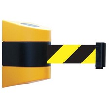 TENSABARRIER 897-15-S-35-NO-D4X-C Retractable Belt Barrier Yellow/Black Chevron