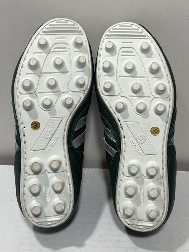 Tacchetti calcio vintage Ferrari modellati silon EU taglia 37 made in Italy pelle nuovi senza etichette - Foto 5 di 11