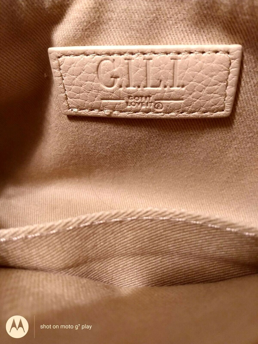 Gili Blush Pebble Leather Crossbody Bag . | eBay display picture 1