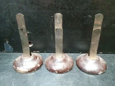 3 Metal Note Letter Mail Holder Recipe Card Clip Vintage Place Card Holders Deli